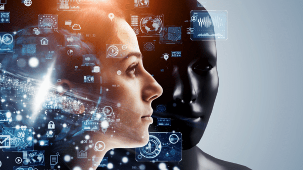 A visual representation of the relationship between people and AI like ChatGPT